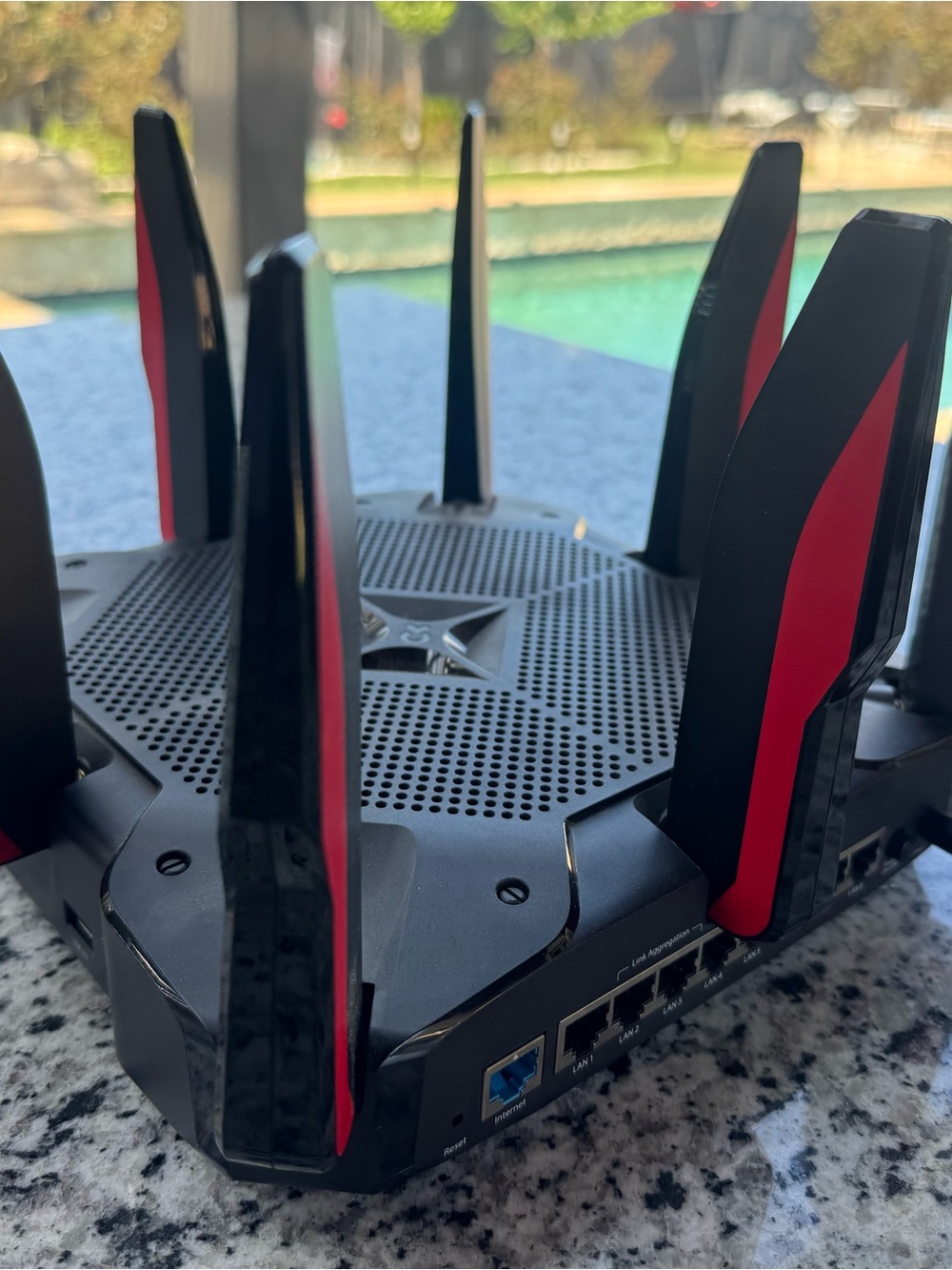 TP-LINK Archer C5400X AC5400 Tri-Band MU-MIMO Gaming Router 8-Port Gigabit